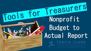 Nonprofit Budget to Actual