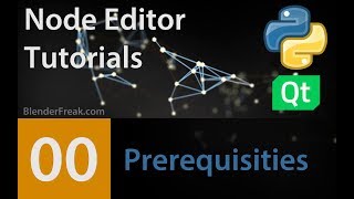 Node Editor 00: Prerequisities - How to setup PyCharm