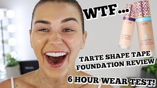 Tarte Shape Tape First Impression & Review... BEST FOUNDATION EVER!?!?