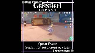 Search for suspicious place and clues: Summertide Scales and Tales Event | Genshin Impact