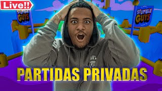 🔴 PARTIDAS PRIVADAS STUMBLE GUYS - JUGANDO CON SUBSCRIPTORES En DIRECTO