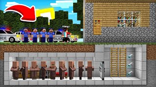 ПОЧЕМУ ВСЕ ЖИТЕЛИ СПРЯТАЛИСЬ ОТ ПОЛИЦИИ В МАЙНКРАФТ | Компот Minecraft