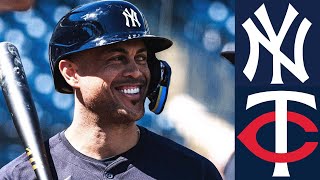 Yankees Vs Twins Highlights & Reaction | 2024 Spring Training Recap | 02/26/2024