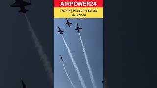 Airpower 24: Patrouille Suisse Training in Lachen – Flirt #airpower24