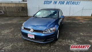 2016 Volkswagen Golf TSI S • GuarantyCars.com