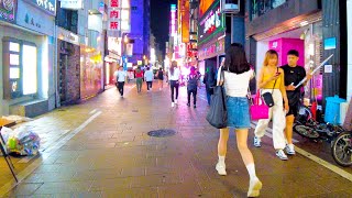 Osaka Namba 🐶🍻Midnight Ura-Namba♪💖4K ASMR non-stop 1 hour 05 minutes