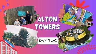 Alton Towers 2024 - A weekend of rollercoasters with our mates (day 2)