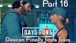 Days Gone Walkthrough gameplay Part 16 Deacon finds Sara