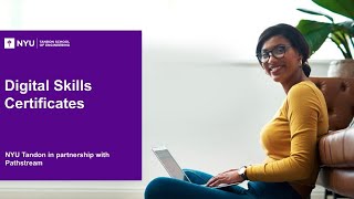 NYU Tandon Digital Skills Certificates Webinar 9/16