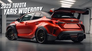 МОДИФИЦИРОВАНО! Представлен новый TOYOTA YARIS WIDEBODY 2025 года!