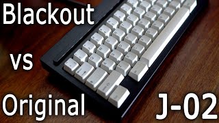 Blackout vs OG J-02 Comparison / Alps Green / Carbon Fiber Plate / IBM 5140 Keycaps - Typing Sounds