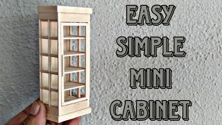 Simple Easy Miniature Furniture DIY Using Ice Cream Stick