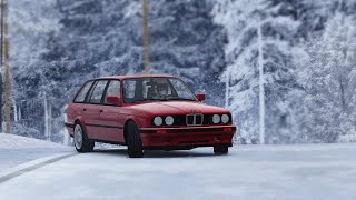 BMW e30 winter drift run | Assetto Corsa