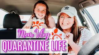 A DAY IN THE LIFE OF A SAHM | QUARANTINE MOM VLOG | MOM OF 2