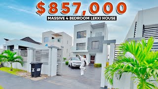 Inside A ₦600M ($857,200) Massive Fully Furnished 4 Bedroom Seaview Luxury House In Lekki