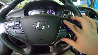 Hyundai Sonata Oil Life Reset