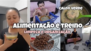 ALIMENTACAO E TREINO EM CASA • ROTINA DE LIMPEZA E ORGANIZAÇÃO @AnttoniaSousa