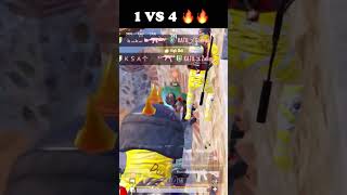 1 vs 4 🔥 on burj Khalifa campers 😂 #bgmi #katil #pubgmobile #shortvideo #shorts #ببجي