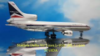 ✈ StarJets Delta Air Lines L 1011-385 N718DA 1:500, only 20 Units made! ✈