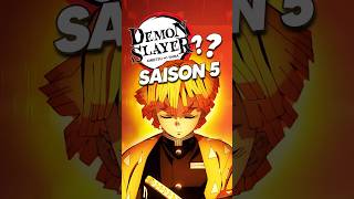 Pas de SAISON 5 pour l’anime DEMON SLAYER ?!