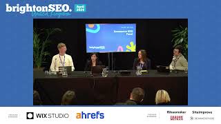 Ecommerce SEO panel discussion - brightonSEO April 2024