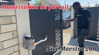 motorisation portail nice maestro 200