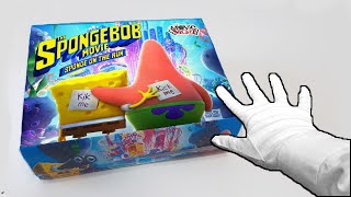 Unboxing SPONGEBOB SQUAREPANTS & TOM & JERRY Night in Box Sponge on the Run