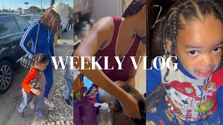 Vlog|Aldi Advent Calendar Hunt, Wash & styling the kids hair, shopping for my grandma’s birthday!