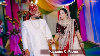 Priyanshu & Vineeta - Wedding Highlight 2024 - Krishna Raj Kapoor Auditorium - Planet Studio Rewa