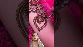 Dulhan Mehndi/ Quick Easy Mehndi design #mehndi  #mehandi #bridalmehndi #trickmehndi #shorts #viral