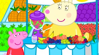 Peppa Pig Learns About Fruit And Vegetables | Kids TV and Stories