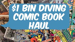 $1 BIN DIVING COMIC BOOK HAUL | MY COMIC BOOK ADVENTURES 2020 Episode 15