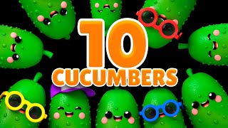 Counting 1-10 | NUMBERS SONG by Baby Fruit Dancing - Sensory Video