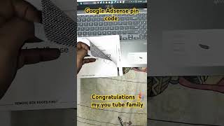 Finally 🎉 aa hi gya AdSense ka pin code #adsense #adsensepinverification #adsenseverify