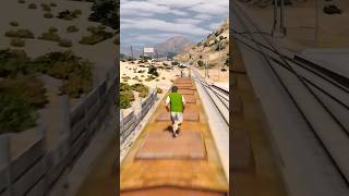 STEALING LUXURY SUPERCAR FROM RUNNING TRAIN GTA 5