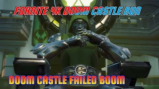 FORNITE 4K RUN AND CASTLE DOOM FAILED RUN/ TO MANY PEOPLE