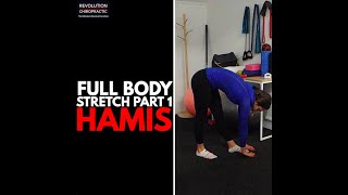 🧍‍♀️Full Body Stretch (Part 1): Standing Hamstring Stretch⁣