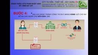 QUY TRINH VAY NGAN HANG MUA DAT   KTS PHAN NHAT ANH soan thao