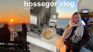 hossegor vlog | la routine, life update, work & sunset d’hiver