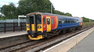 Network Rail Dogbox Test Train  Class 153311 Heads For Cleethorpes