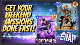 Weekend missions are here! Get them done with this deck - MARVEL SNAP