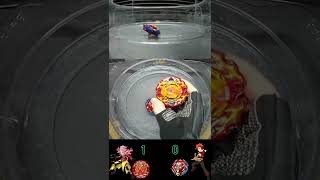 Beyblade Burst Phelix B-191 Prominence Phoenix vs Xander B-200 Xiphoid Xcalibur Battle