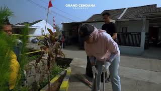 Saling Gotong Royong Kegiatan Kerja Bakti di Grand Cendana Residence