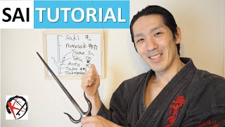 SAI Tutorial ,traditional Okinawan weapon (Ryukyu , Okinawa Kobudo)