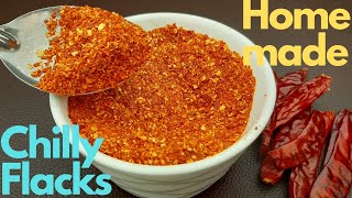 Homemade Chilli flacks without roasting chilli/ Easy homemade chilli flacks/ #shorts