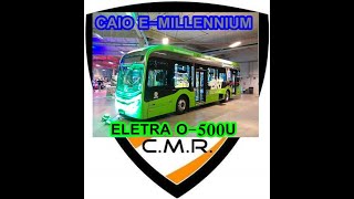 CAIO E-MILLENNIUM Eletra/Mercedes O-500U #eletromobilidade #ampere