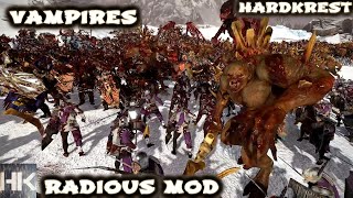 Total War Warhammer 2 Radious mod - прохождение - Vampires - Very Hard =14= Эпоха мира