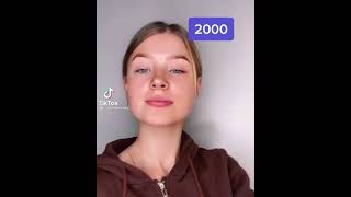 2000 make up look