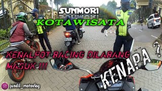 SUNMORY KOTAWISATA ❤️| KNAPLOT RACING DILARANG MASUK ?! #motovlogkebumen #Kotawisata #Sunmory