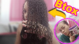 APLICANDO O BOTOX orgânico, agora sim! Mostrando realmente a aplicação